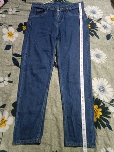 Dark Blue Denim Jeans