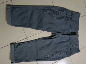 Unique Denim Capris
