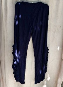 2110. Boho Ruffled Wide Leg Pants