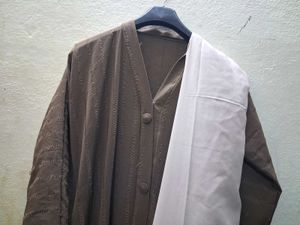 Elegant Brown Abaya Gown