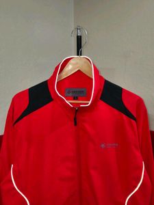 Men's Red Track Jacket
