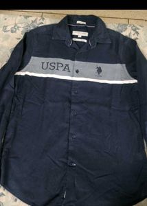 US Polo Assn. Men's Navy Blue Shirt