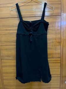 Black Spaghetti Strap Mini Dress Or Top
