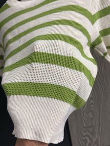 Striped Short Sleeve Top