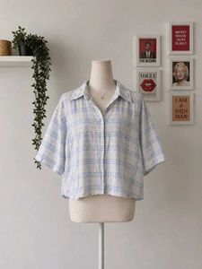 Classic Plaid Button-Up Shirt