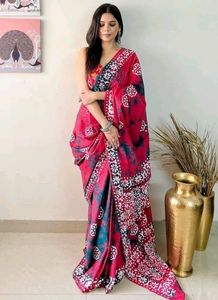 Top Quality Linen Saree For Daily Use