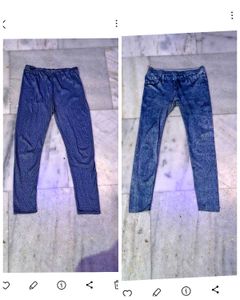 Combo Of 2 Jeggings, Stretchable