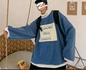 Turtleneck Fleece Sweatshirt