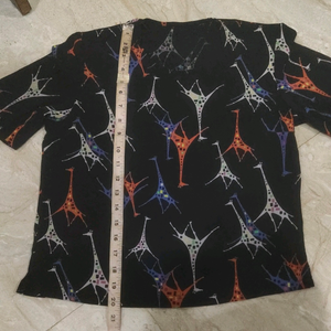 Black top for woman  for 34 bust size