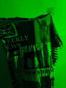 Unique Newspaper Print Dupatta