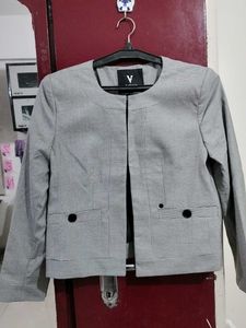 Gray V Portmans Blazer