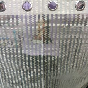 Net 2curtains in solid pattern 🤍