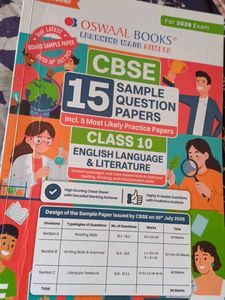 CBSE Class 10 Sample Question Papers