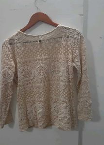 Elegant Lace Long Sleeve Top