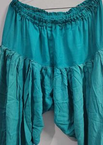 sea green cotton used salwar women pant