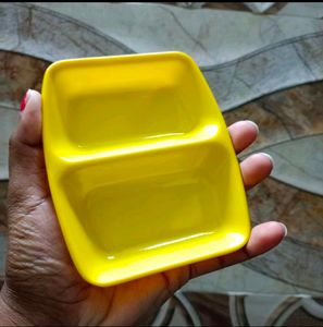 set of 6 Jam/Pickle/chutney plate.