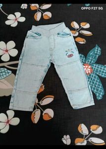 Kids Light Wash Denim Jeans