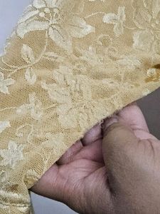 Readymade Blouse.it is expandable.3/4 Frill Sleeve