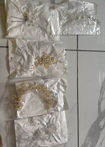 Sparkling Bridal Hair Accessories Lot