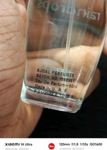 Ajmal raindrops perfume