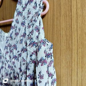 Flowy Floral jumpsuit Dress