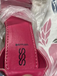 Women’s Hot Pink Block Heel Sandals