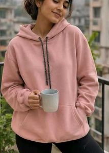 Pink Hoodie with Pocket
