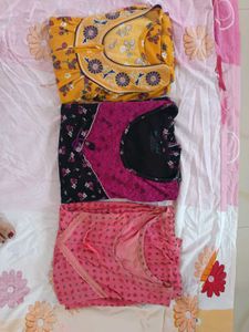 used nighty set of 3