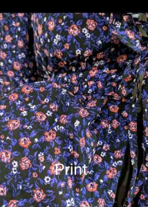 Floral Tie-Front Peplum Top