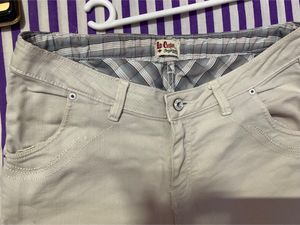 LEE COOPER WOMEN DENIM KEPRI PANT(WHITE)