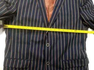 Men's Striped Blazer