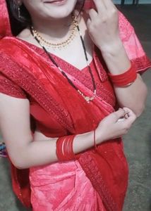 Elegant Red Silk Saree