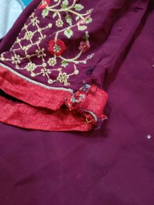 pink 🩷 Embroidered Kurta Set