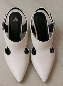 Elegant White Heels