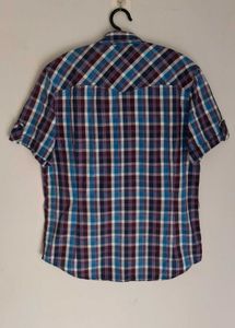 Men's Plaid Short Sleeve Shirt