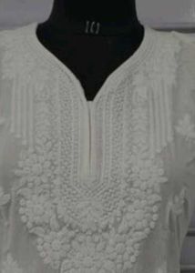 Elegant White Kurta