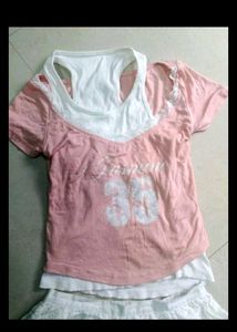 Malaysia Cute Pink Top