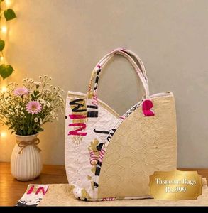 Unique Patchwork Tote Bag waterproof