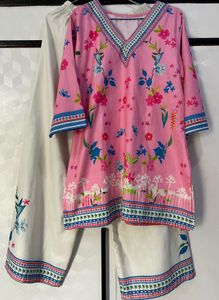Trendy Pink Floral Co ord Set