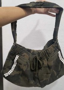 Handmade Camo Tote Bag