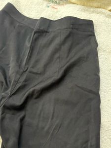 Black Wide-Leg  Formal trouser