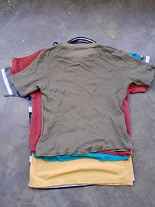 Combo Set of 5 Bundle Men Women T-Shirt