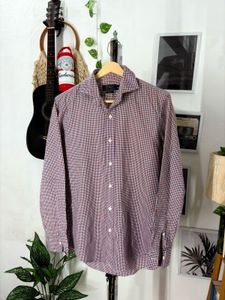 Ralph Lauren check boxy shirt.