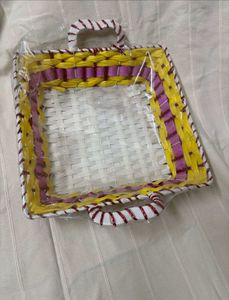 🆕Wooden Gift Basket Habere India