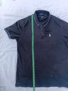 Men's Black Polo T-Shirt