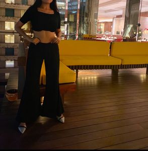 Black Crop Top
