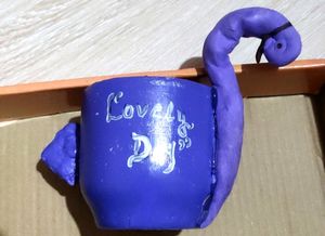 Peacock Face Shape Candle