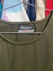Kappa Band Tank Crop Top