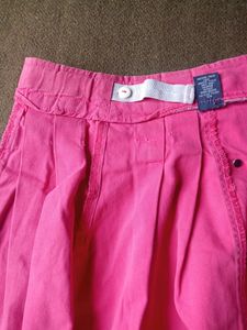 PINK MINI DENIM SKIRT 💗