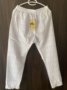 White Chiken Work Trousers